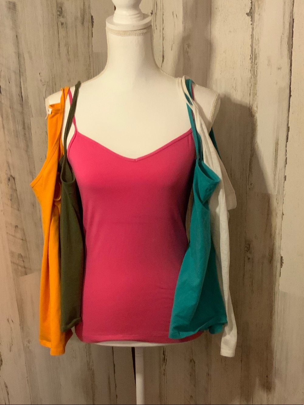Set of 5 Women's Classic Layering Camisole